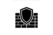 firewall security icons, a Technology Illustration by abu67222 (Thumbnail 5 of 13)