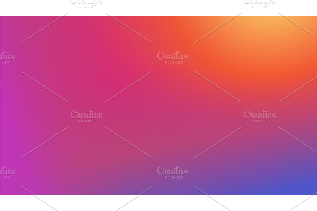 Vibrant gradient background with, an Illustration by Lemberg Vector