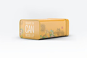 Metal Tin Can Mock-Up, a Product Mockup by Hubzway (Thumbnail 5 of 6)