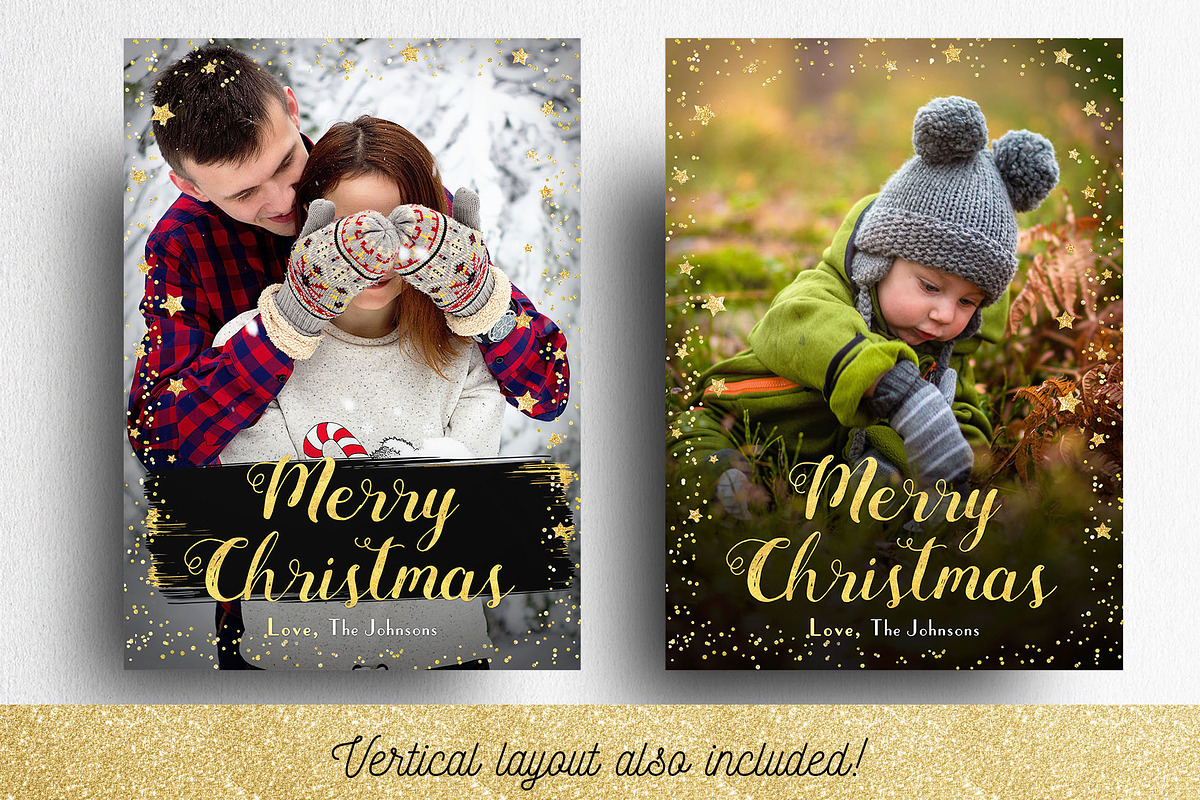 Christmas Card Photog Templates, a Card Template by Nifty Template Studio (Photo 5 of 13)