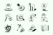 Animated Money Drawing, a Solid Icon by Vectors Market (Thumbnail 4 of 5)