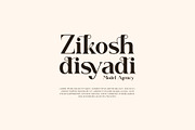Qaiken Elegant Ligature Serif Font, a Serif Font by Perfectype (Thumbnail 4 of 6)