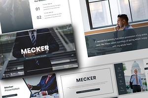 Mecker - Pitch Deck Keynote