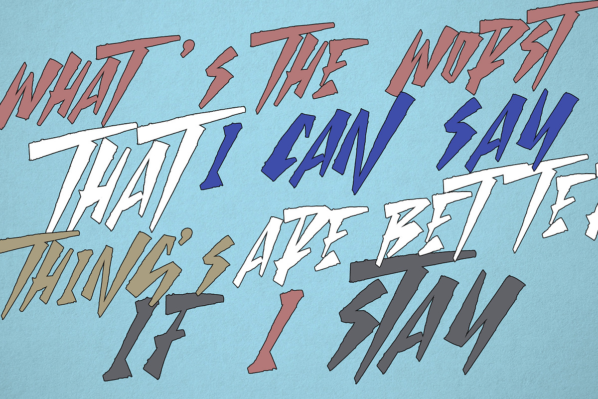 Gast Nibizu Brush Display Font, a Handwritten Font by Maulana Creative (Photo 3 of 6)