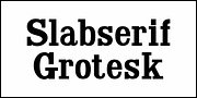 Slabserif Grotesk JNL, a Slab Serif Font by Jeff Levine Fonts (Thumbnail 2 of 5)