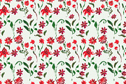 Set of four seamless floral patterns, a Pattern Graphic by Alena Stoyko design (Thumbnail 4 of 5)
