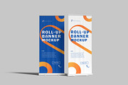 Rollup Banner Mockup, a Print Template by graphictime (Thumbnail 6 of 12)