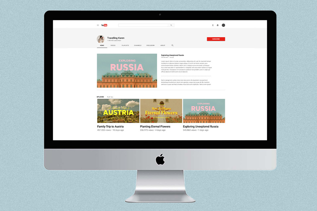 Wes Anderson StyleY YT Thumbnails, a Social Media Template by tomatstudio (Photo 4 of 4)