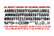 Battle Damaged - ragged comic font, a Font by Comicraft Fonts (Thumbnail 4 of 4)