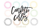 Confetti Circle Colors & Metallics, an Object Graphic by Indie Grace Design (Thumbnail 1 of 3)