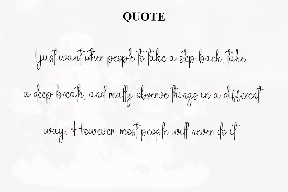 Sunday Holiday, a Handwritten Font by InermediaSTUDIO (Photo 4 of 8)