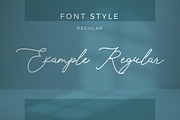 Serendipity Monoline Script font, a Script Font by mahstudios (Thumbnail 7 of 8)