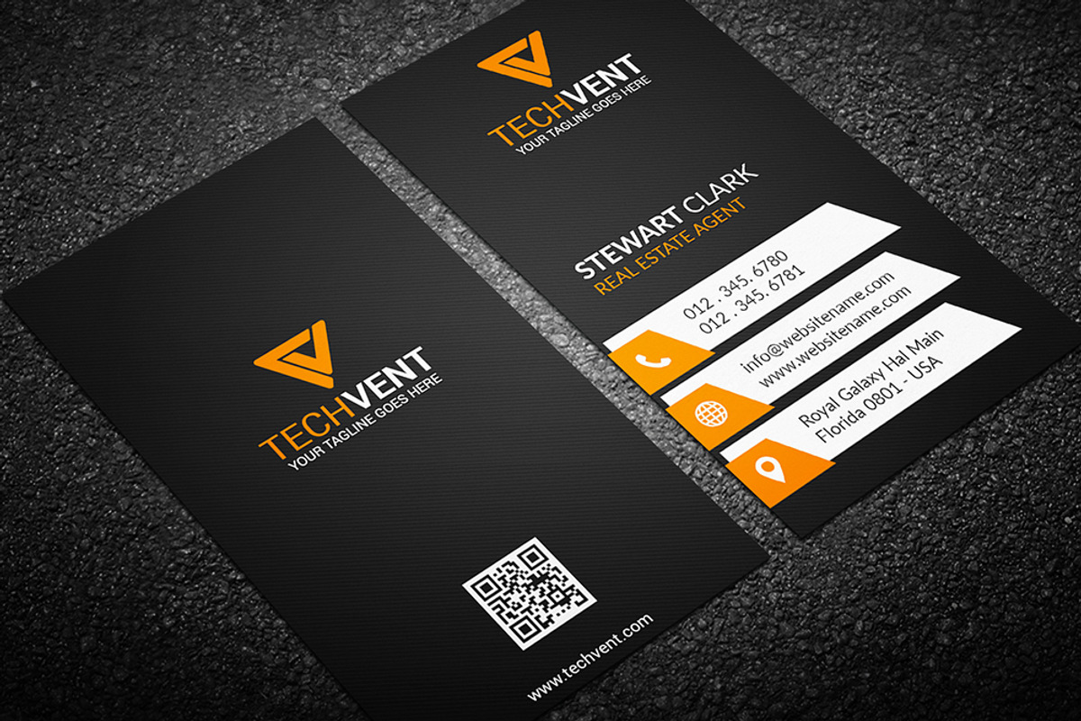 Corporate Business Card Template, a Business Card Template by Shahjhan (Photo 2 of 4)