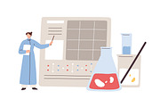 Scientists conduct research concept, a Healthcare Illustration by Good Studio (Thumbnail 4 of 10)
