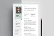 Resume/CV, a Resume Template by Creatune (Thumbnail 1 of 5)