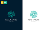 Real Nature Logo, a Branding & Logo Template by Schneider Design Store (Thumbnail 2 of 2)