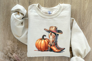 Howdy Pumpkin Png, Halloween Png, We