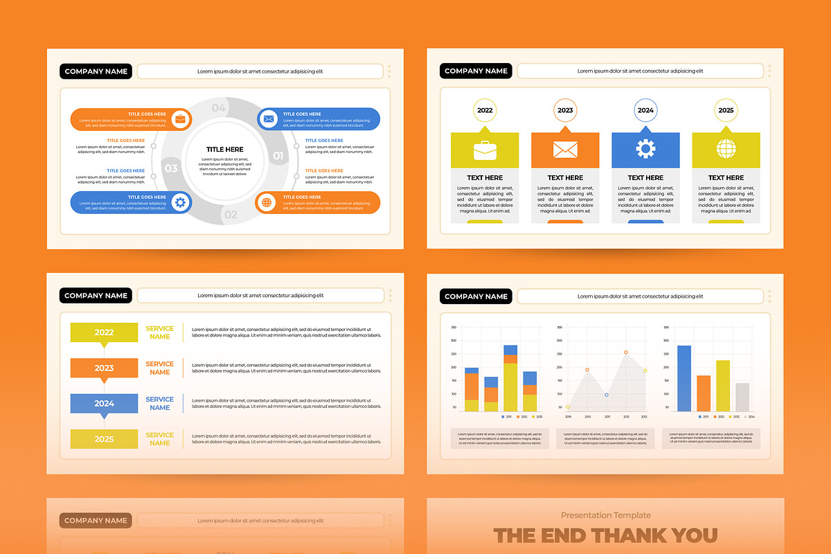 Business Plan PowerPoint Template, a Presentation Template by CreativeUP (Photo 6 of 6)