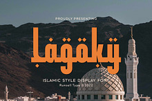 Lagoky - Arabic Font Style