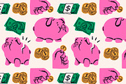 Piggy Bank, an Object Illustration by Twisted Tail (Thumbnail 2 of 4)