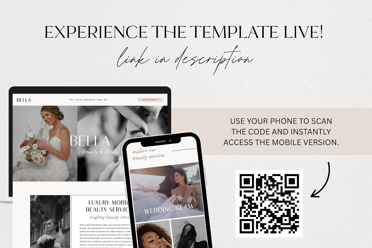 Showit Website Template Beauty Salon, a Websites & App Template by Breah Designs (Photo 8 of 10)
