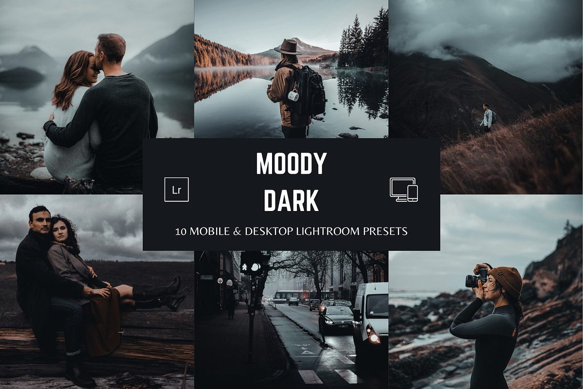 Moody Dark Lightroom Presets, a Preset Add-On by MEPRESETS (Photo 1 of 8)