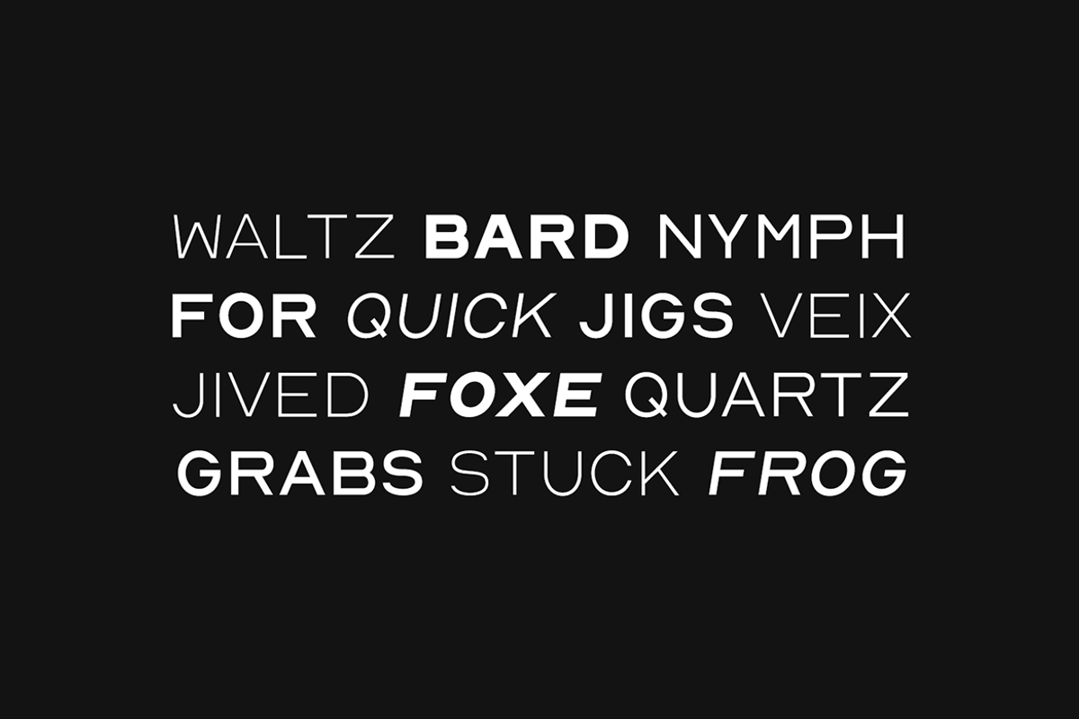 NORD - Minimal Display Font Family, a Font by Designova® (Photo 5 of 16)