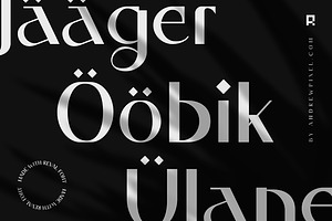 Reval - Modern Ligature Font