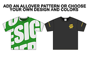 Oversize Tshirt Vector Flat Mockup, a Shirt Mockup by Infinity Mockups (Thumbnail 3 of 8)