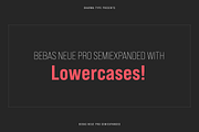 Bebas Neue Pro - SmE Regular, a Sans Serif Font by Dharma Type (Thumbnail 3 of 13)