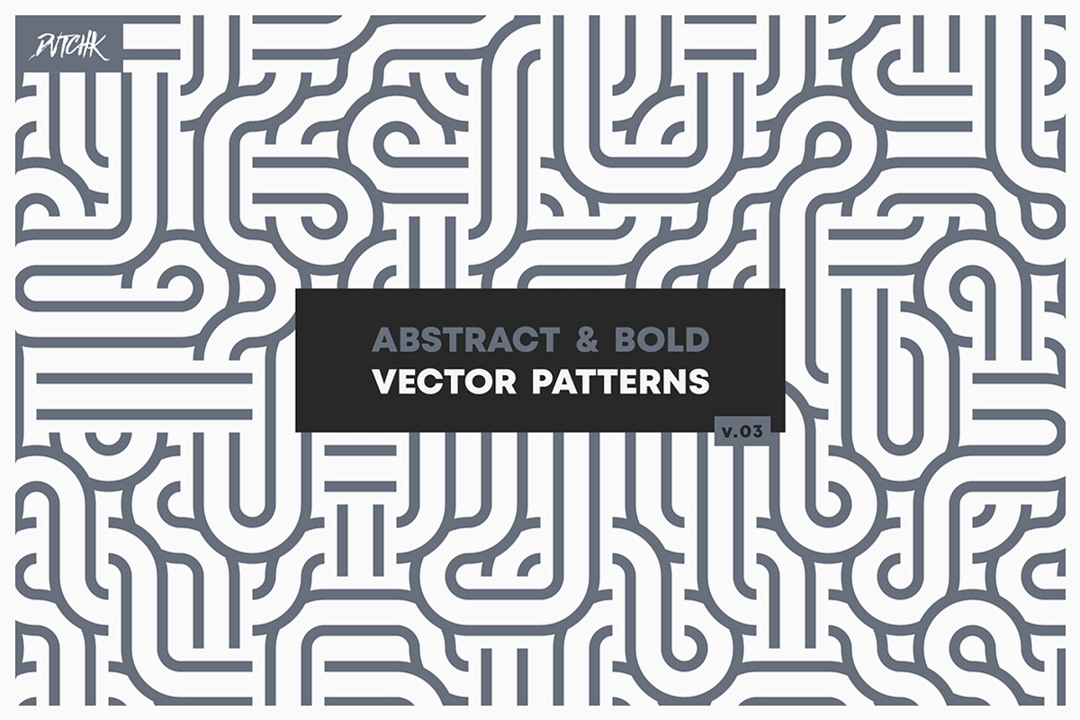 Abstract & Bold Vector Patterns V03, a Pattern Graphic by dvtchk (Photo 4 of 11)