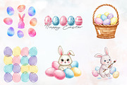 Pastel Brushstroke Easter PNG Bundle, an Illustration by RobertsArt (Thumbnail 6 of 7)
