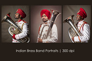 Indian Brass Band Portraits, a Person Illustration by StockVerse Creative (Thumbnail 1 of 4)