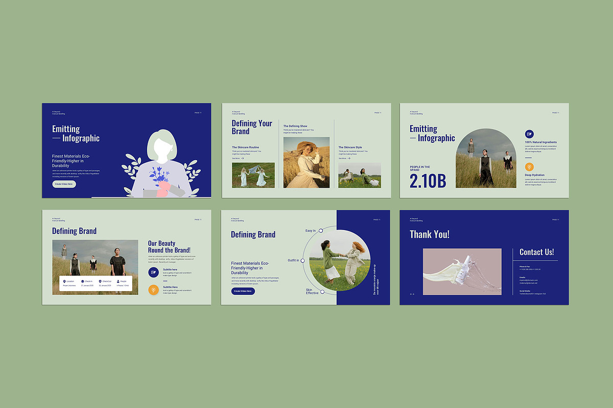 Creative Agency Pitch Deck, a Presentation Template by KreateTribe (Photo 3 of 5)