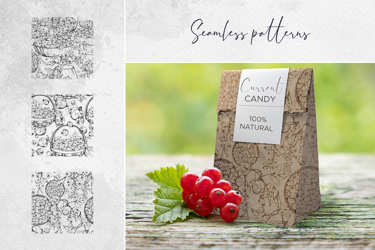 Inky currant harvest, a Food Illustration by MsFlaffy (Photo 7 of 9)