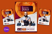 Encounter Jesus Church Flyer Banner, a Marketing Template by Mishek Munene (Thumbnail 1 of 3)
