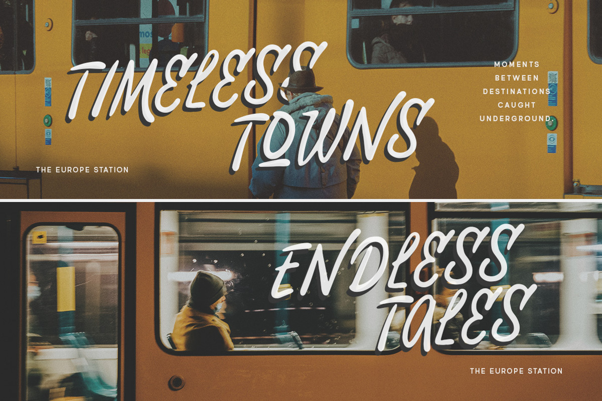 Street Laced Handwritten Typeface, a Handwritten Font by Littlehand (Photo 5 of 10)