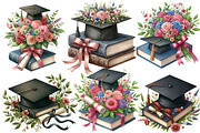 Graduation Cap Sublimation Clipart, an Illustration by Designworld (Thumbnail 2 of 5)