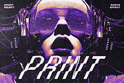 Retro Print Bundle, a Layer Style Add-On by pixelbuddha.net (Thumbnail 7 of 21)