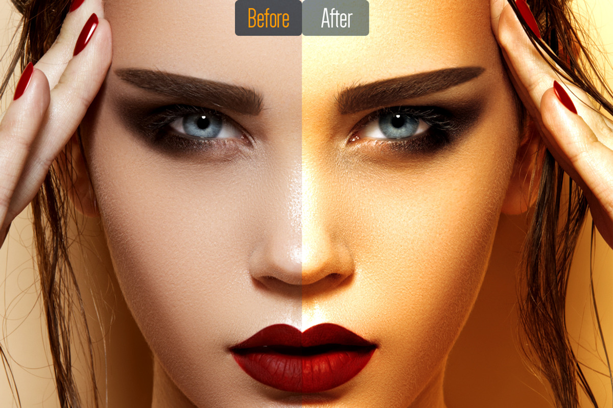 Photo Retouching Photoshop Action, an Action Add-On by ContestDesign (Photo 7 of 7)