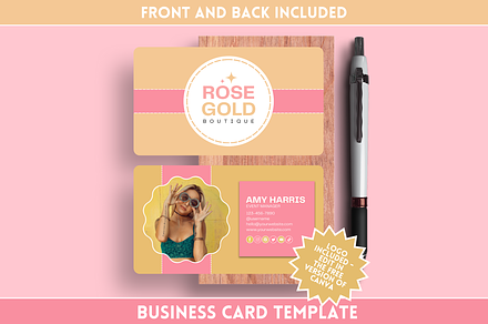 Colorful Business Card, a Business Card Template by SunshineStudioBoutique