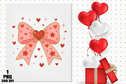 Coquette Bow Heart Png, an Illustration by Daily.Designs (Thumbnail 5 of 5)