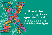 Batik India Color Font, a Script Font by ilonitta (Thumbnail 5 of 8)
