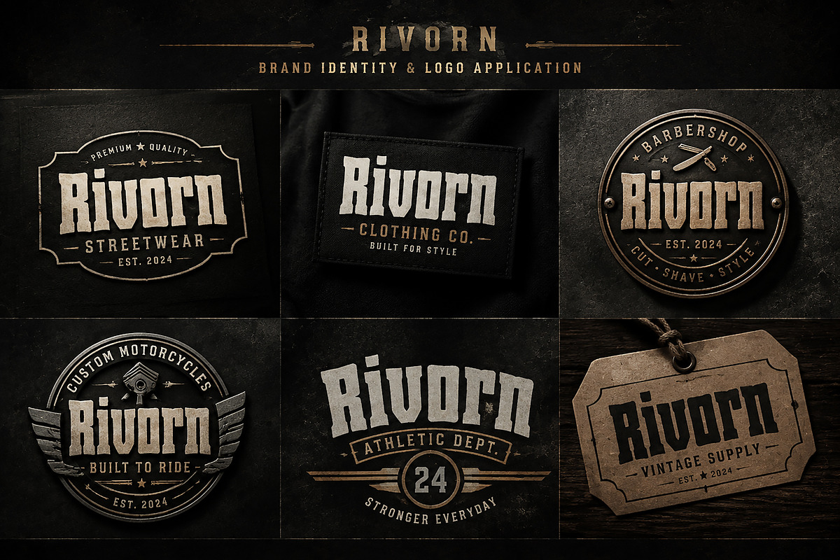 Rivorn, a Slab Serif Font by Wow Magic (Photo 3 of 4)