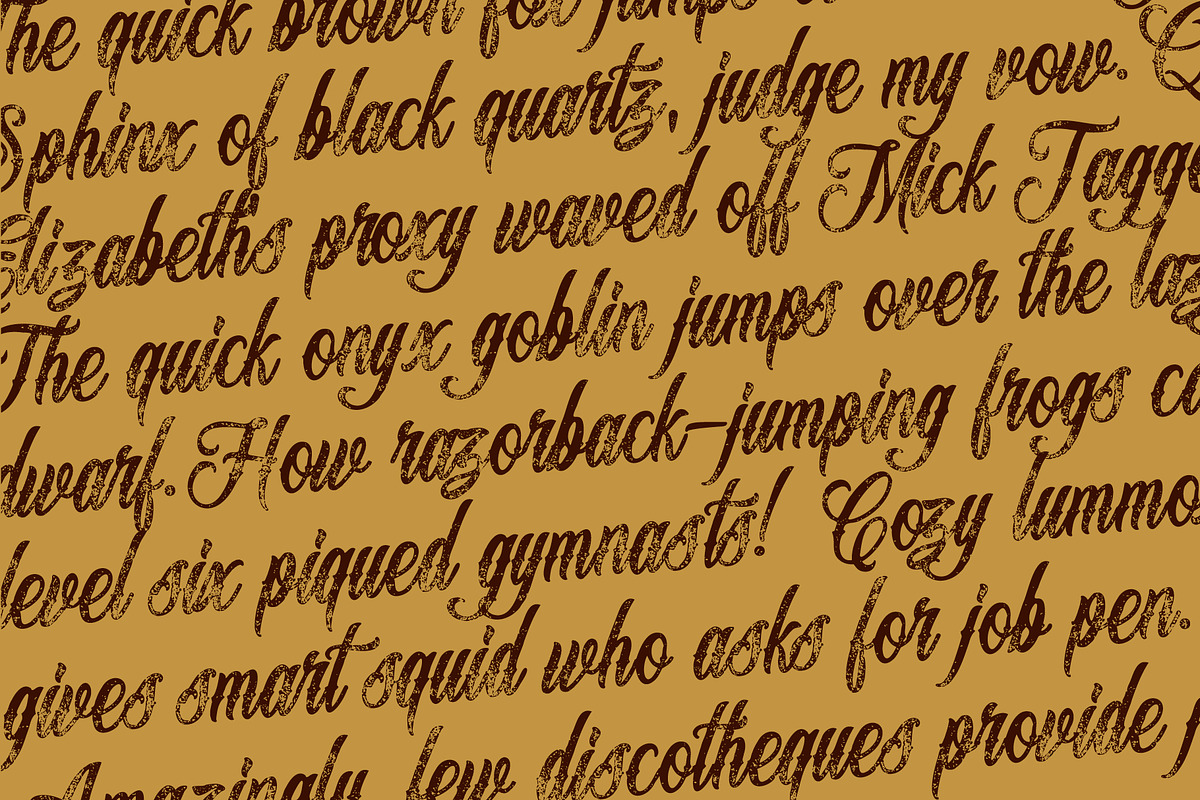 El Guapo, a Script Font by Loudoun Design Co. (Photo 7 of 7)