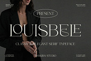 Classy Elegant Serif - Louisbele, a Serif Font by Shakira Studio (Thumbnail 1 of 10)