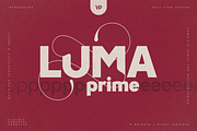 LUMA Prime – Modern Typeface, a Sans Serif Font by VP Fonts (Thumbnail 1 of 18)