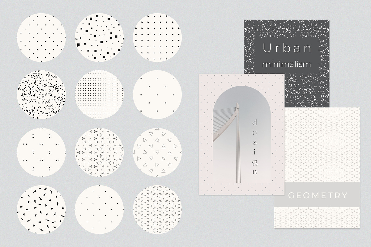 Geometric minimalism - 60 patterns, a Pattern Graphic by Best Pattern Shop (Photo 7 of 9)