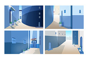 Morocco landscapes, architecture set, a Decorative Illustration by Good Studio (Thumbnail 1 of 4)