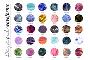 300 Modern Textures Bundle, a Texture Graphic by Designdell (Thumbnail 9 of 21)